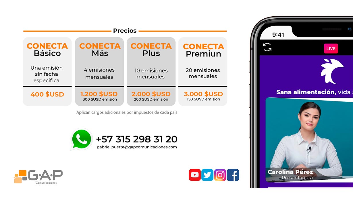 conecta gap comunicaciones